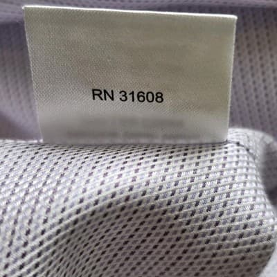 Joseph Abboud Men's 18.5-33 Purple Checkered Long Sleeve Button Down Dress Shirt - Thumbnail 5
