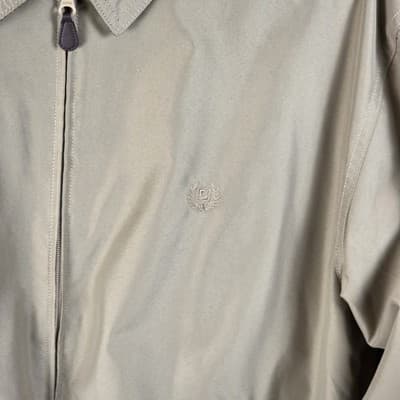 Vintage Chap's Men's Large Tan Long Sleeve Full Zip Jacket - Thumbnail 6