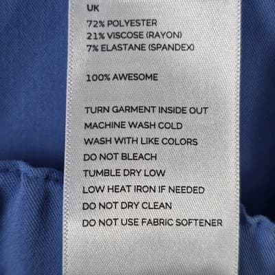 FIGS Technical Pisco Men's XXL Blue Scrub Pants FM4500 - Thumbnail 6