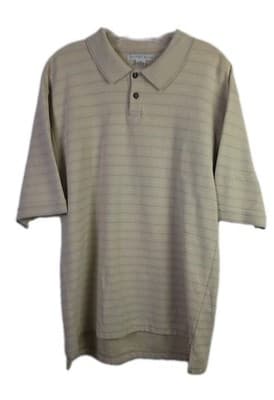 Geoffrey Beene Men’s XL Yellow, Green & Beige Short Sleeve Polo Shirts (3) - Thumbnail 15
