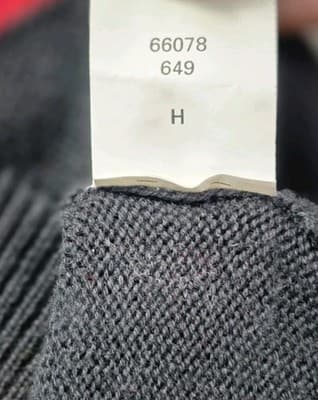 Izod Women's Medium Harlequin Long Sleeve Sweater - Thumbnail 5