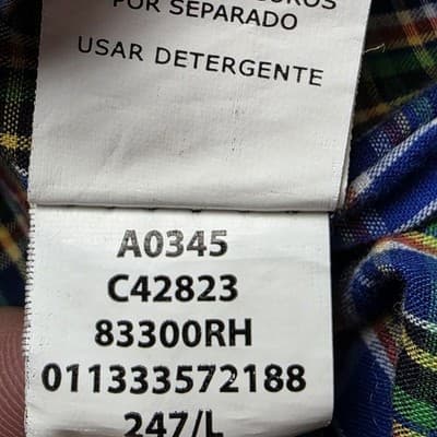 Vintage Chap's Men's Large Tan Long Sleeve Full Zip Jacket - Thumbnail 5