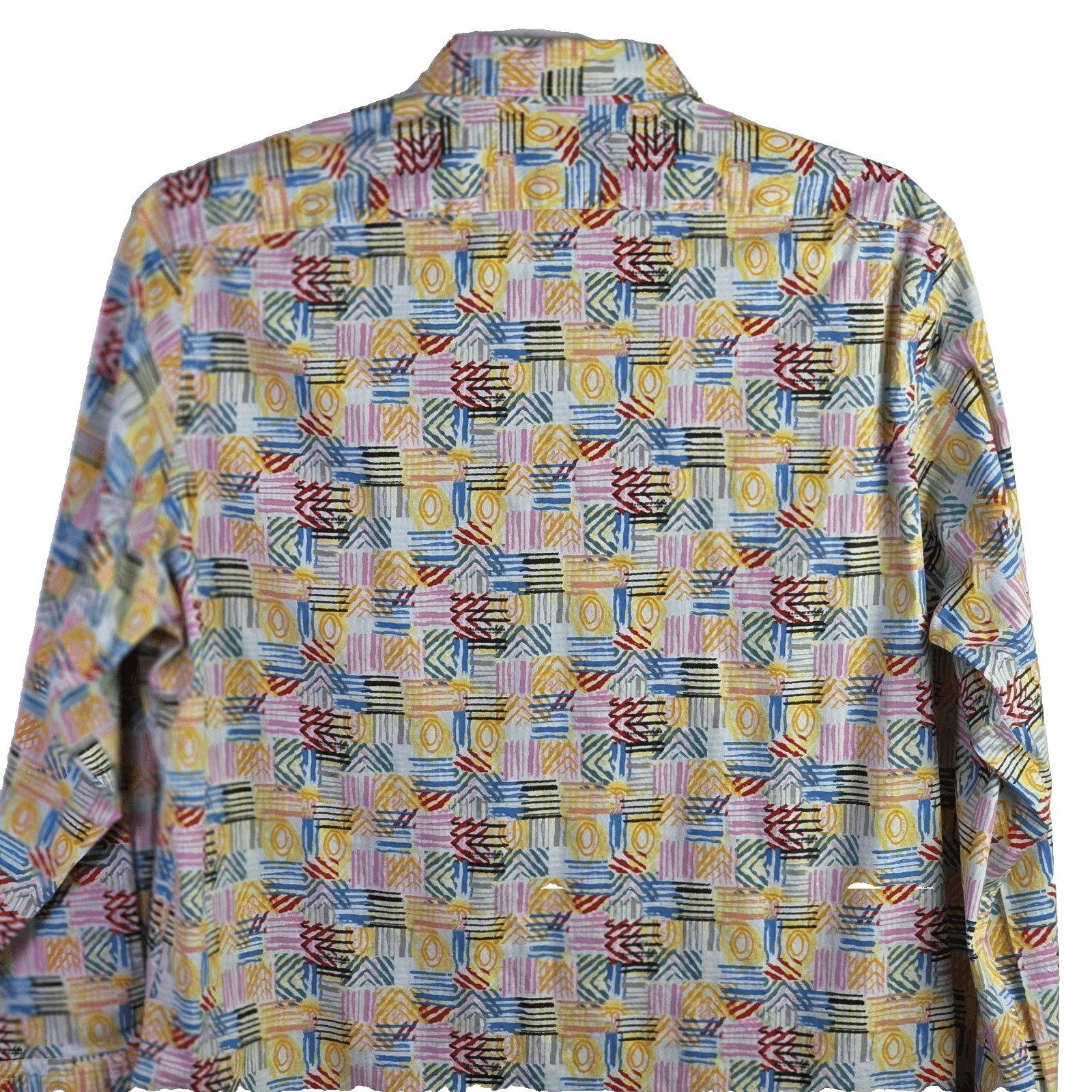Daniel Cremieux Men's XL Multicolored Paisley Long Sleeve Button Down Shirt - Thumbnail 8