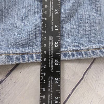 Levi's Men's 40 Blue Denim Regular Fit 505 Jean Shorts - Thumbnail 8