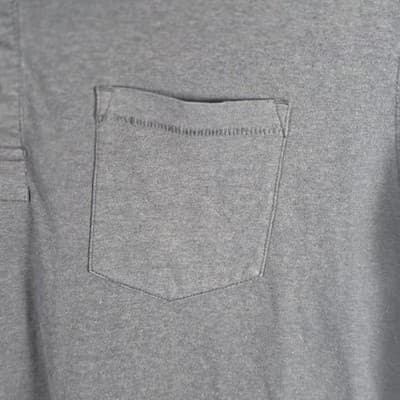 Prana Men's Large Dark Grey Short Sleeve Shirt - Thumbnail 3