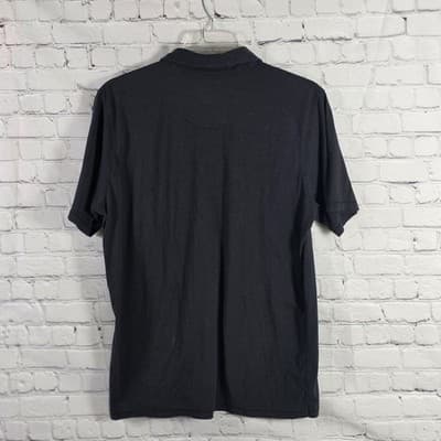 Prana Men's Large Dark Grey Short Sleeve Shirt - Thumbnail 7