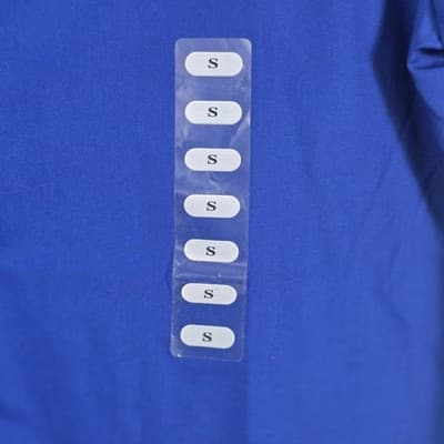 Cherokee Women's Small Blue Workwear V-Neck Scrubs Shirt - Thumbnail 2