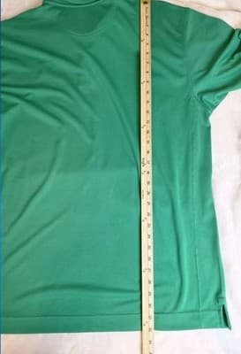 Cutter & Buck DryTek Men's XL Green Notre Dame Fighting Irish Polo Shirt - Thumbnail 5
