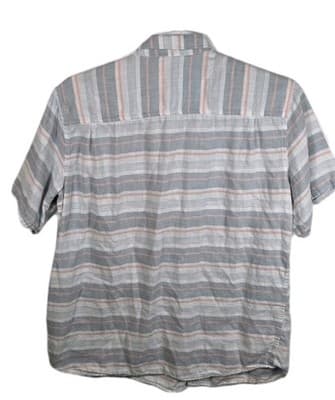 Original Weatherproof Men's XL Plaid Country Twill Short Sleeve Button Up Shirt - Thumbnail 7