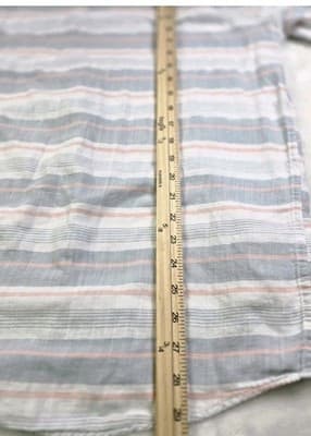 Original Weatherproof Men's XL Plaid Country Twill Short Sleeve Button Up Shirt - Thumbnail 8