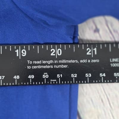 Cherokee Women's Small Blue Workwear V-Neck Scrubs Shirt - Thumbnail 4