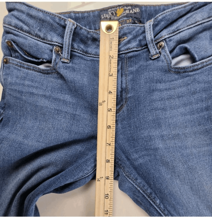 Lucky Brand Women's Sweet N Straight Jeans Mid Rise Size 4/27 Long (29x33) - Thumbnail 7