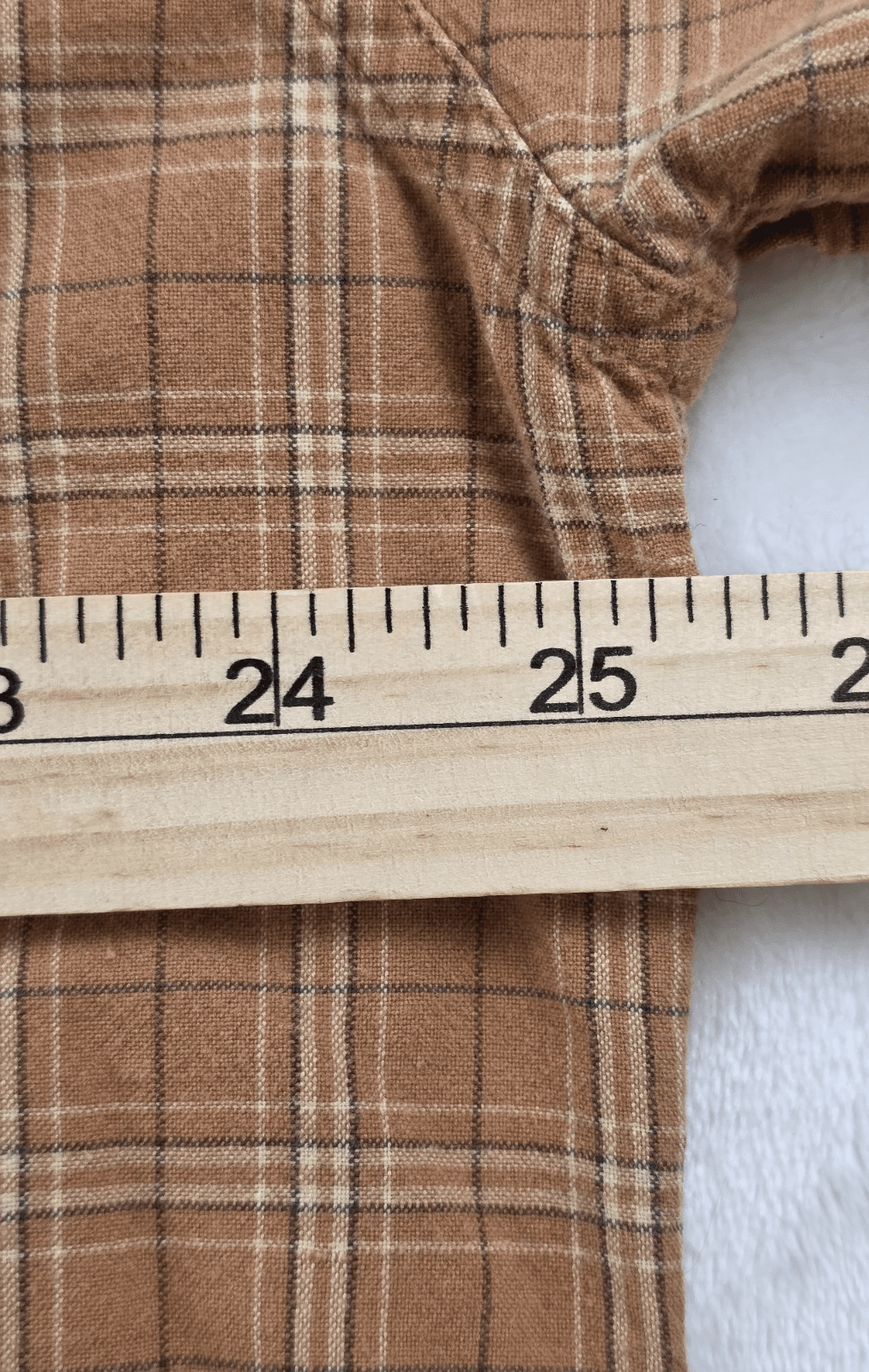 Vintage Woolrich Mens XL Buck Skin Plaid Long Sleeve Shirt - Thumbnail 3