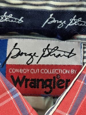 Wrangler George Strait XL Red Plaid Button Up Shirt - Thumbnail 3