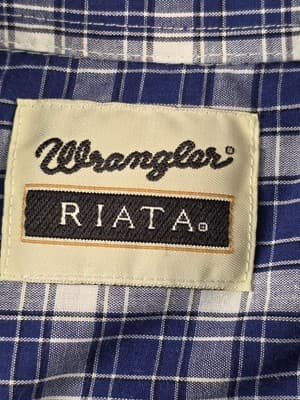 Wrangler Riata Men's XL Long Sleeve Shirt - Thumbnail 3