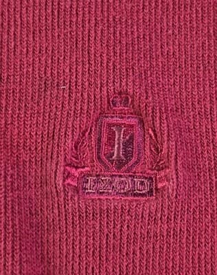 Izod Men's XL Red Long Sleeve Pullover - Thumbnail 2