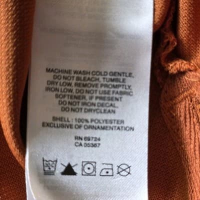 Columbia PFG Men's Large Texas Longhorns Burnt Orange Short Sleeve Polo Shirt - Thumbnail 6
