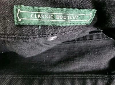 Ralph Lauren Jeans Women's Size 8 Black Bootcut Denim Jeans - Thumbnail 4