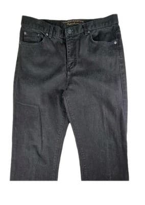 Ralph Lauren Jeans Women's Size 8 Black Bootcut Denim Jeans - Thumbnail 2