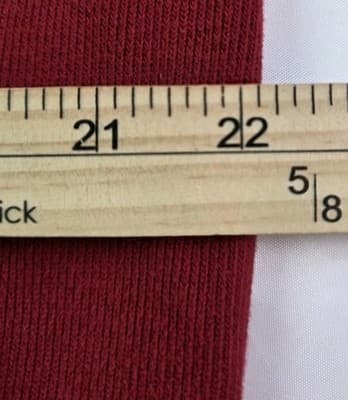 Izod Men's XL Red Long Sleeve Pullover - Thumbnail 5