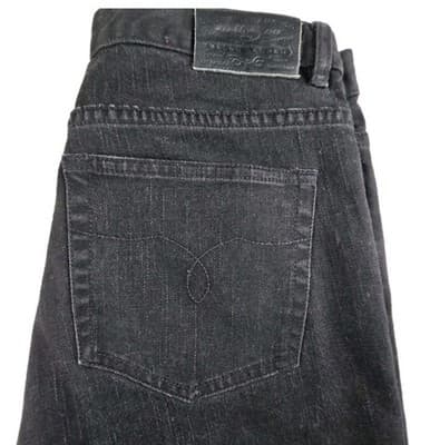 Ralph Lauren Jeans Women's Size 8 Black Bootcut Denim Jeans - Thumbnail 9