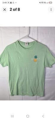 Simply Southern Shirt Women's Small Green " Southern Mimi " Short Sleeve T-Shirt - Thumbnail 2