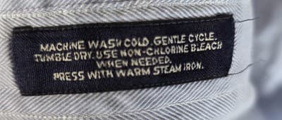 Daniel Cremieux Men's 17 - 33 Blue Shirt with Pinstripes - Thumbnail 4