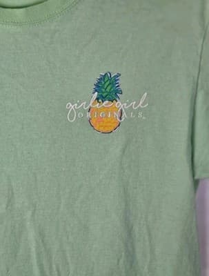 Simply Southern Shirt Women's Small Green " Southern Mimi " Short Sleeve T-Shirt - Thumbnail 3