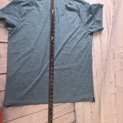 Hurley Men's XL Blue Green Golf S/S Polo Shirt - Thumbnail 7