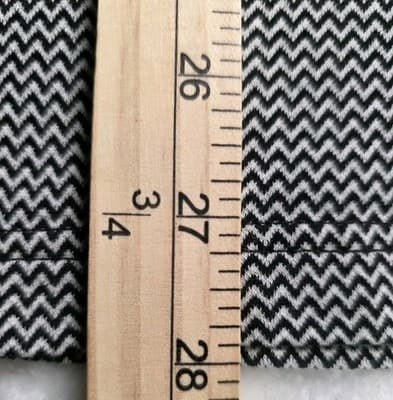 Daniel Cremieux Mens Large Gray Striped Short Sleeve Polo Shirt - Thumbnail 6