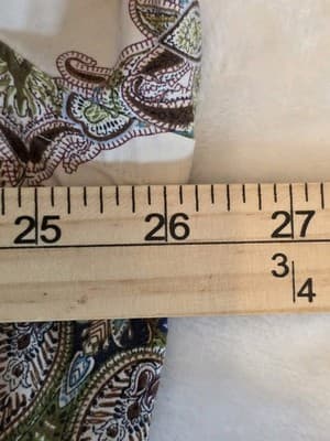 Thomas Dean Men’s XL Multi-Colored Paisley Long Sleeve Button Up Shirt - Thumbnail 4