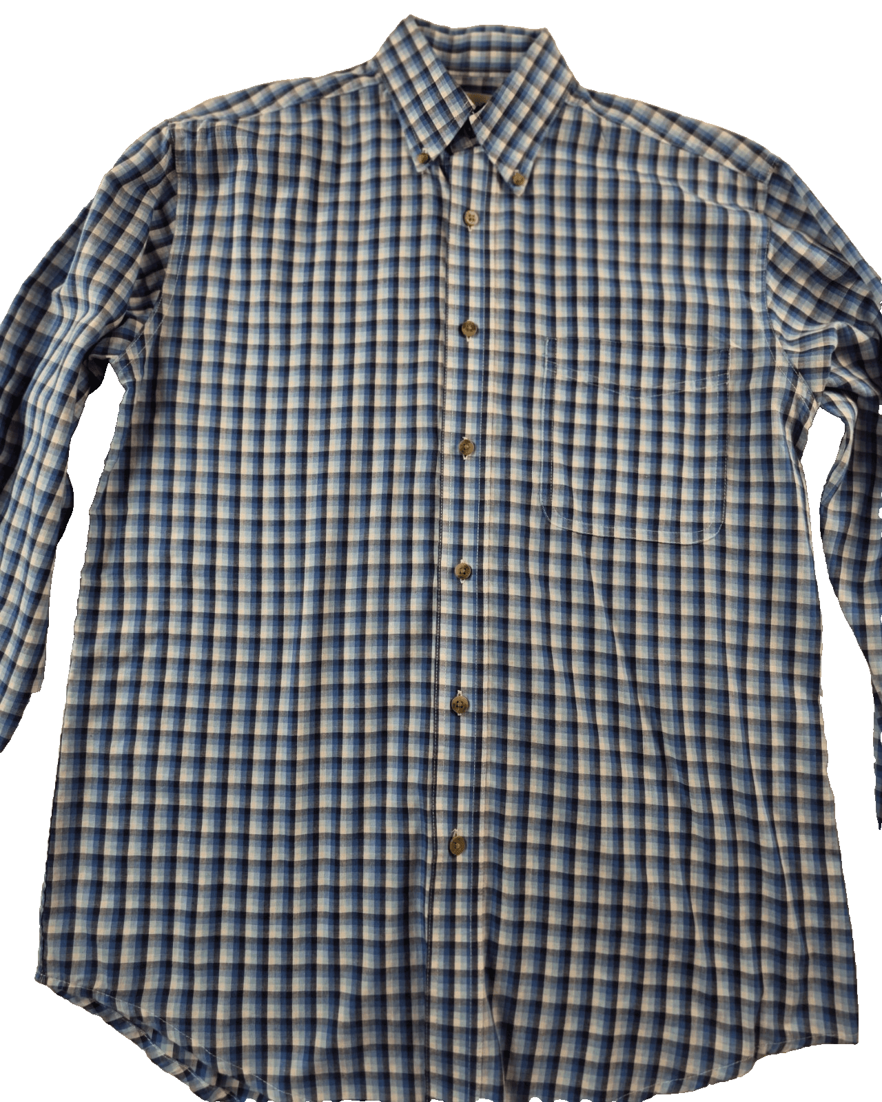 Wrangler Riata Men's Small Long Sleeve Button Up Shirt - Image 1