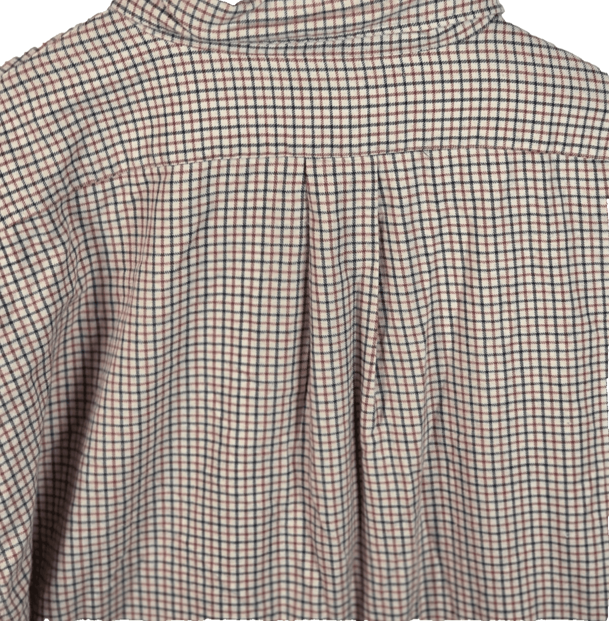 Daniel Cremieux Men's XL Plaid Red/Tan/Blue Button Down Shirt - Thumbnail 6
