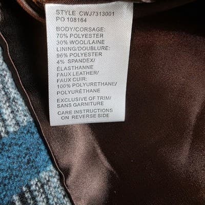Cruel Denim Women's Small Blue / Brown Western Aztec Jacket RN 155737 - Thumbnail 4