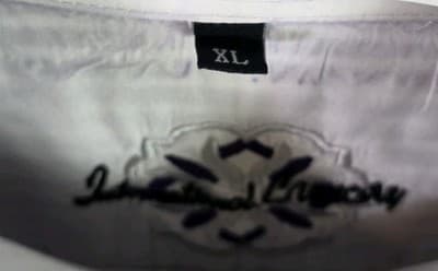 International Laundry Men's XL Fushia / White Striped Long-Sleeve Shirt - Thumbnail 5