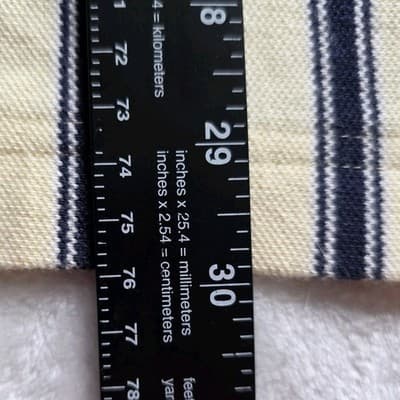 Vtg Izod Club Men's Large Yellow Striped Short Sleeve Golf Polo Shirt - Thumbnail 10