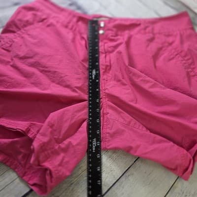 Caribbean Joe Womens Shorts Pink Size 8 (W 32") High Rise Stretch Adjustable - Thumbnail 6