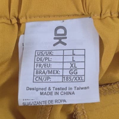 Little Donkey Andy Men's Large Yellow UV 50+ Protection Waterproof Shorts - Thumbnail 4