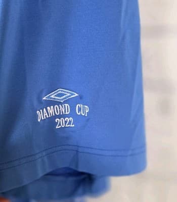 Footjoy 2022 Diamond Cup Men's XL Blue Striped Preformance S/S Polo Shirt - Thumbnail 6