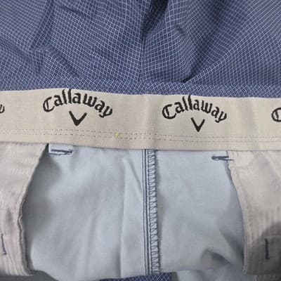 Callaway Men's 42 Blue Dry Fit Flex Stretch Golf Shorts - Thumbnail 5