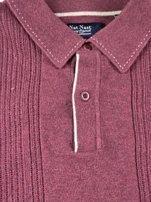 Nat Nast Men's Large 1/4 Zip Long Sleeve Pullover - Thumbnail 2