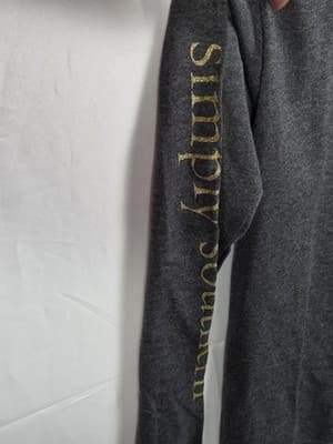 NWT Simply Southern Women's Small Gray Long Sleeve Shirt - Thumbnail 7