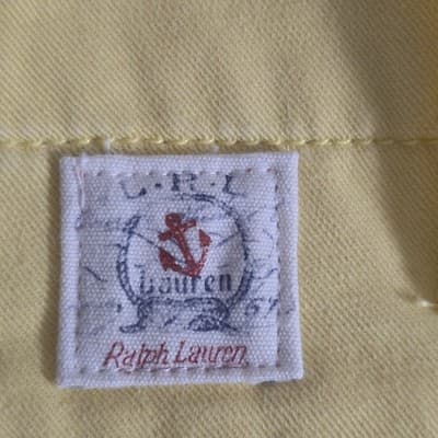 Lauren Jeans Co. Ralph Lauren Women's Size 8 Yellow Chino Shorts - Thumbnail 7