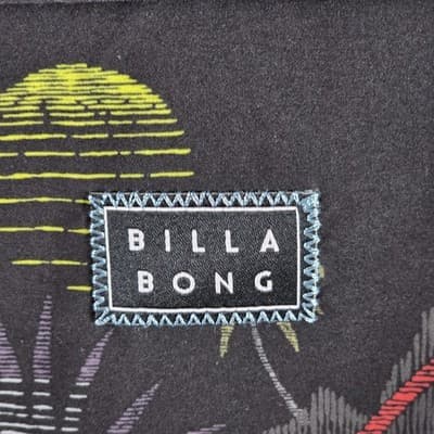 Billabong Recycler Men's 38 Black Sundays Pro Tropical Board Shorts - Thumbnail 3