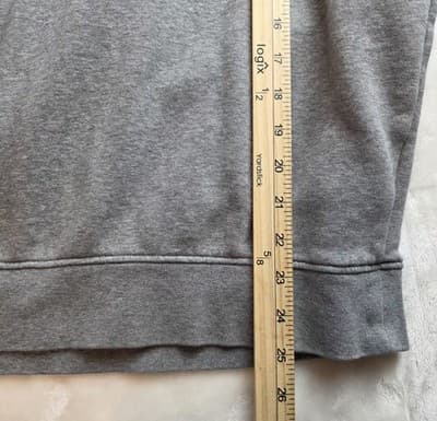 Nike Jordan Men's Medium Holiday Plaid Fleece Crewneck Sweatshirt - Thumbnail 8