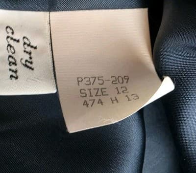 Pendleton Houndstooth Women's Size 12 Wool Blazer Usa - Thumbnail 4