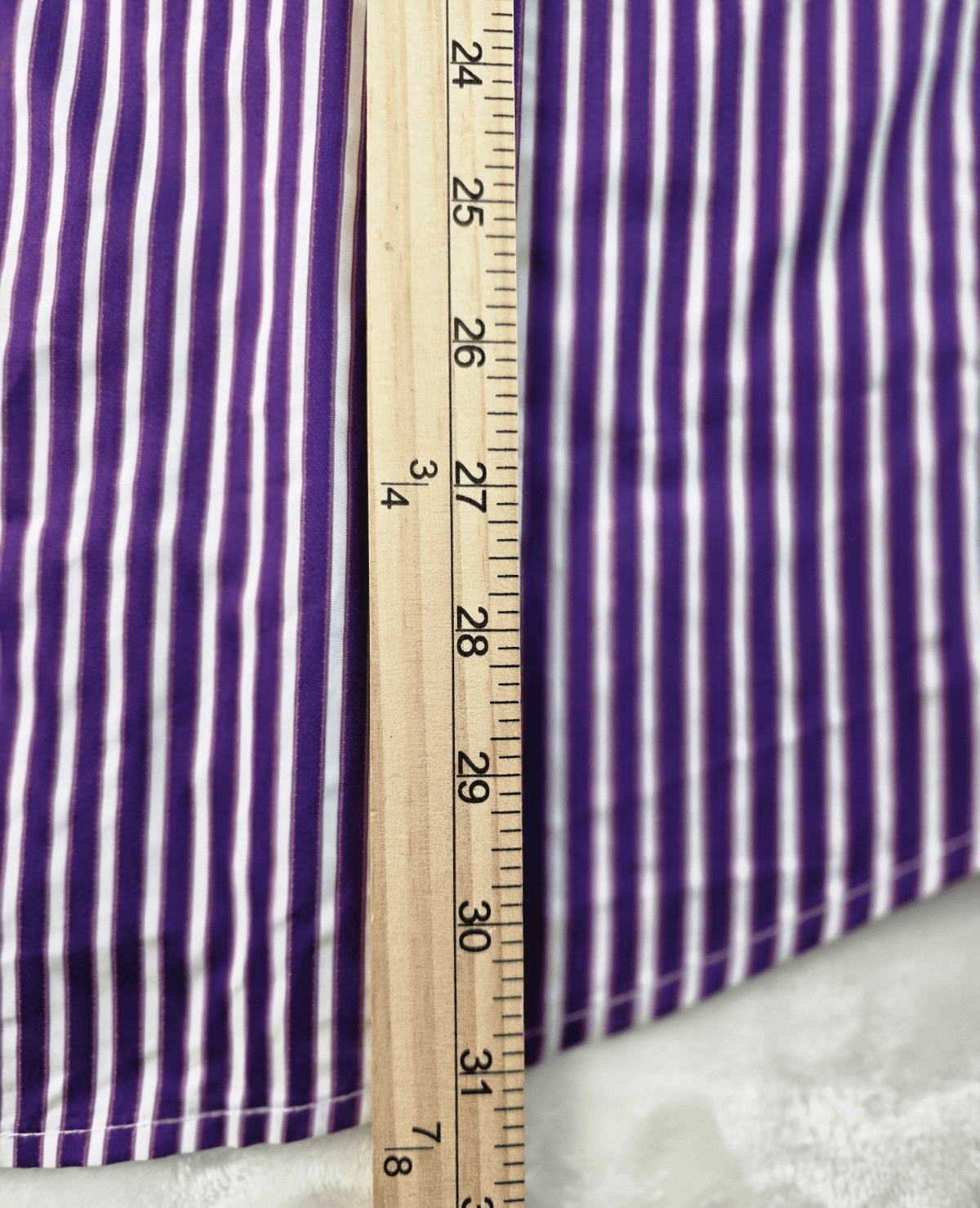 International Laundry Men's XL Fushia / White Striped Long-Sleeve Shirt - Thumbnail 9