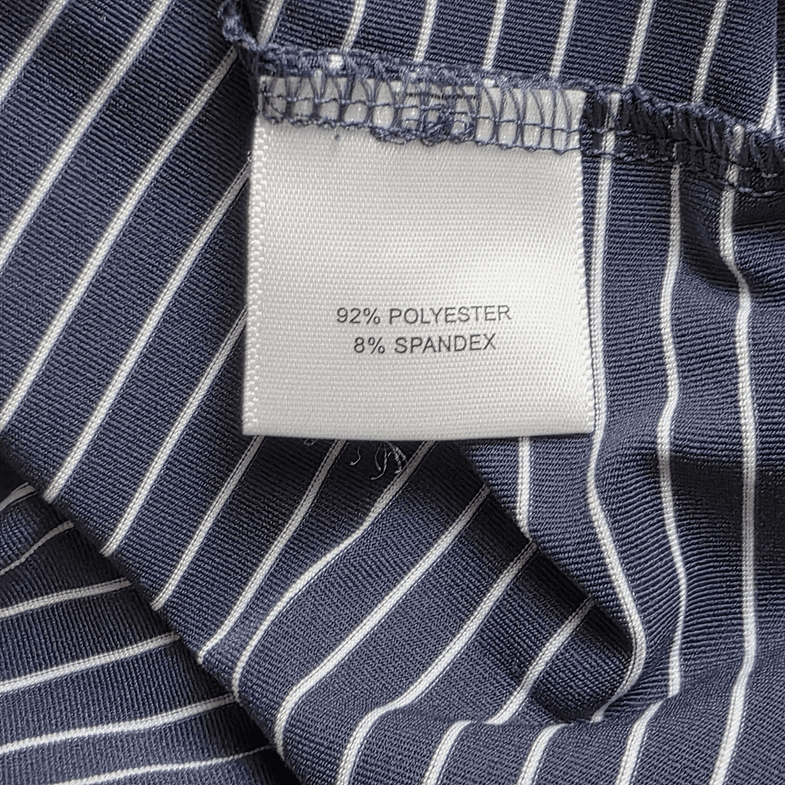 Peter Millar Men's Large Blue Striped Delmar CC Short Sleeve Golf Polo Shirt - Thumbnail 4