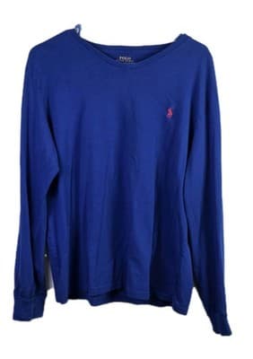 Polo Ralph Lauren Men’s Medium Blue Long Sleeve T-shirt - Image 1