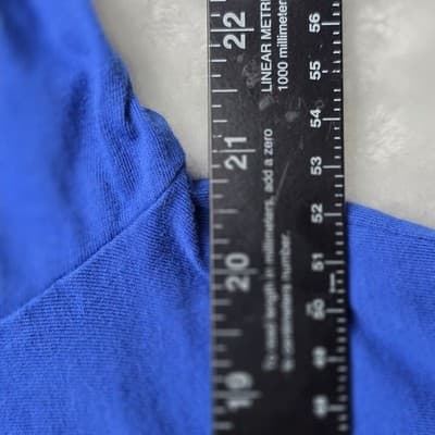 Polo Ralph Lauren Men’s Medium Blue Long Sleeve T-shirt - Thumbnail 5